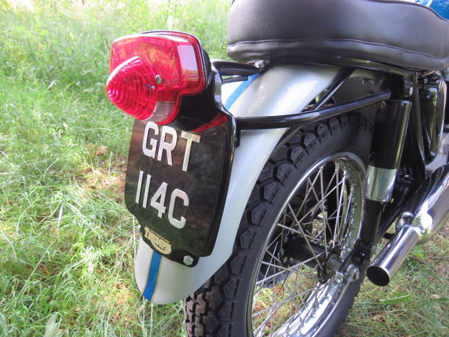 1965 Triumph Bonneville T120C Competition Scrambler 650cc-Sold