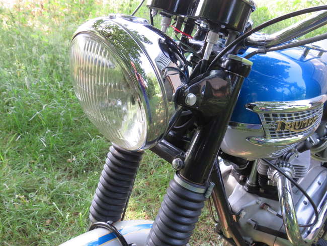 1965 Triumph Bonneville T120C Competition Scrambler 650cc-Sold