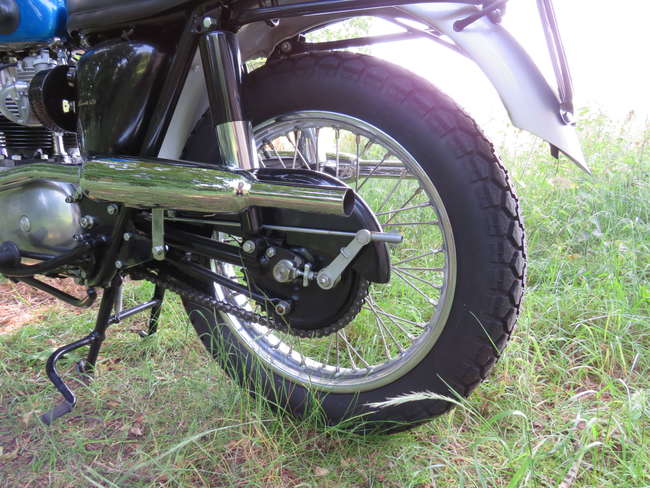 1965 Triumph Bonneville T120C Competition Scrambler 650cc-Sold