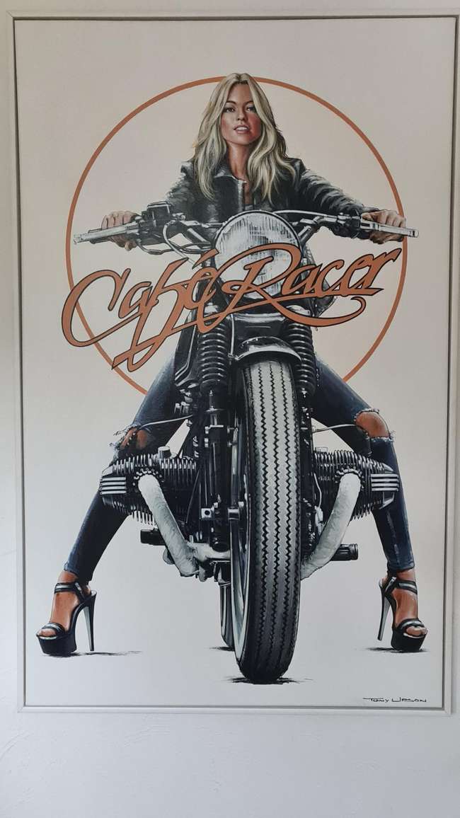 'Café Racer' by Tony Upson-Sold