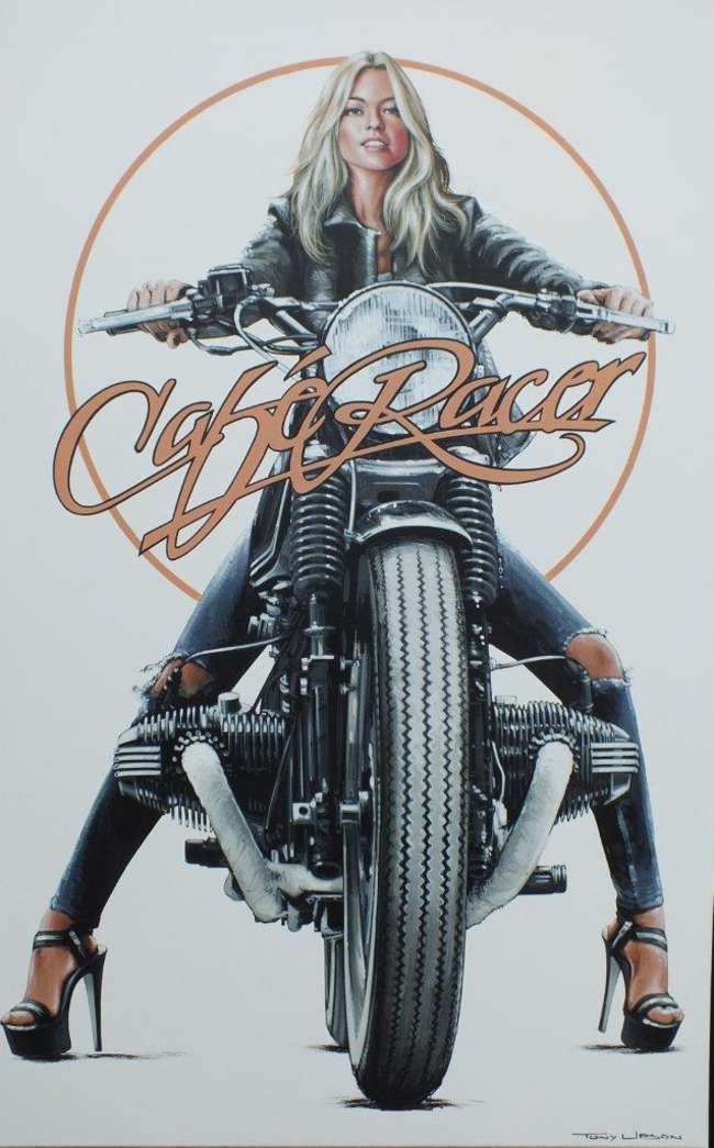 'Café Racer' by Tony Upson-Sold
