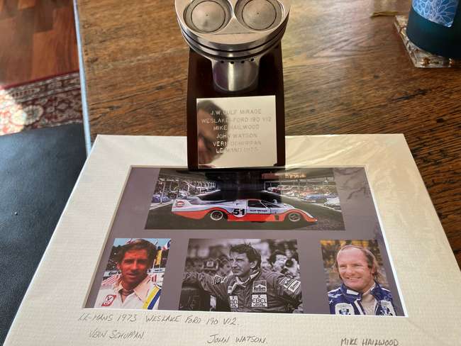 1973 V12 Weslake-Ford Piston -Auction Lot