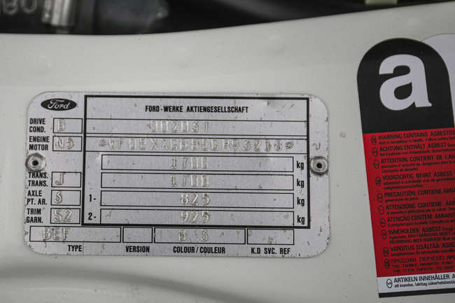 1986 Ford Sierra RS Cosworth-Sold