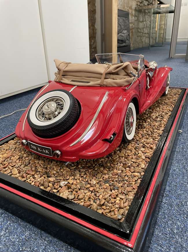 Mercedes-Benz 500K-AK Pocher 1/8th Scale Model-Sold