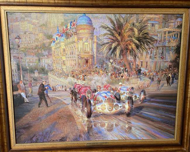'Hat Trick' by Alfredo De La Maria. Limited-Edition Print-Sold