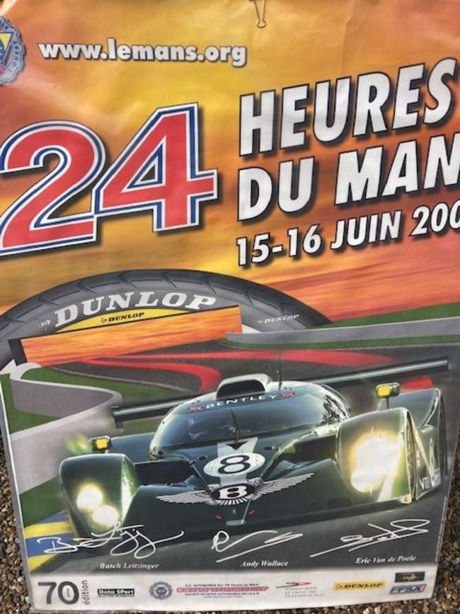 2002 Le Mans Promotional Poster-Sold
