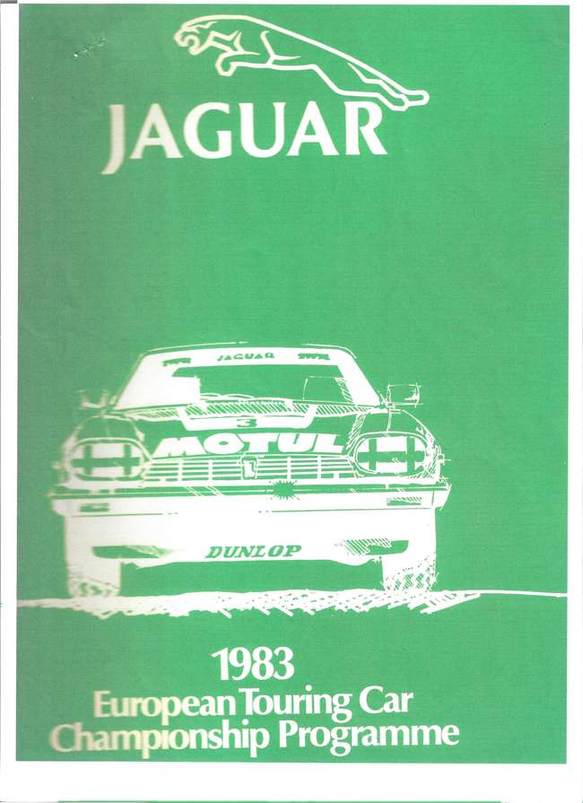 1982 Jaguar TWR XJS FIA Touring Car to 'Group A' specificati-Auction Lot