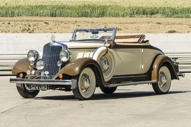 1933 Hupmobile K-321 Cabriolet-Sold
