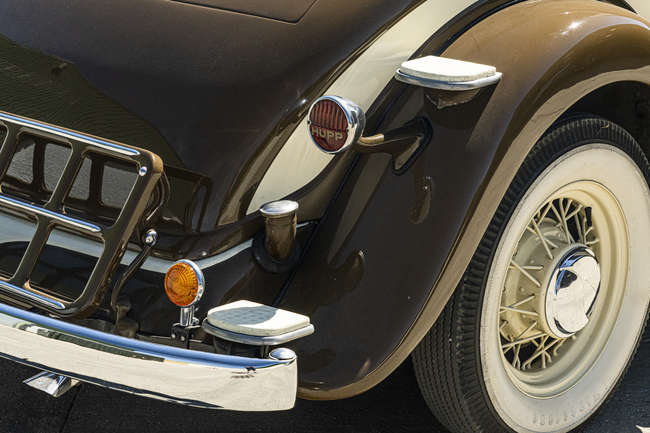 1933 Hupmobile K-321 Cabriolet-Sold