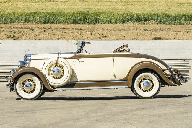 1933 Hupmobile K-321 Cabriolet-Sold