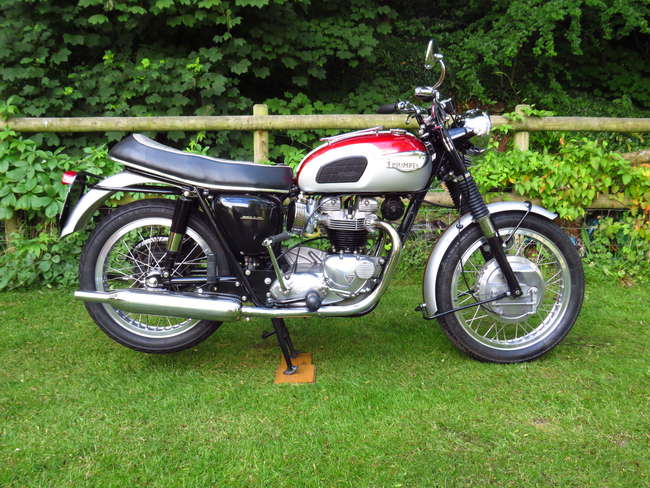 1968 Triumph T120 Bonneville 650cc-Auction Lot