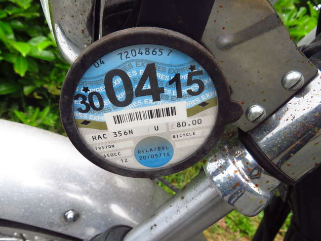 1974 Norton Triton 650cc-Sold
