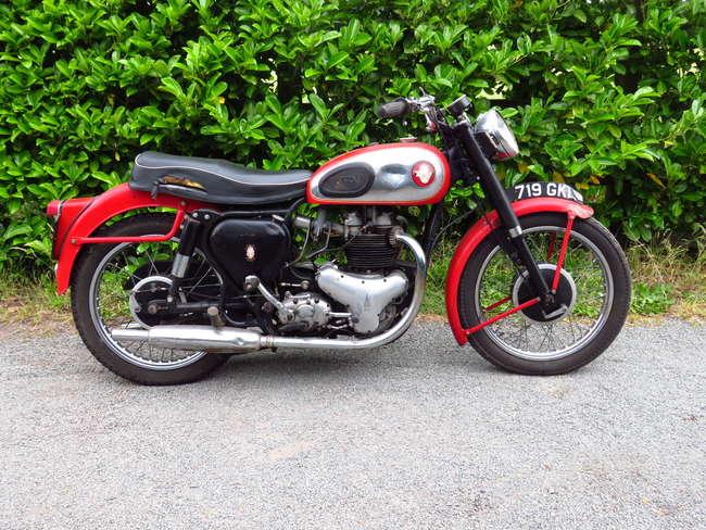 1959 BSA A10 Super Rocket 650cc-Sold