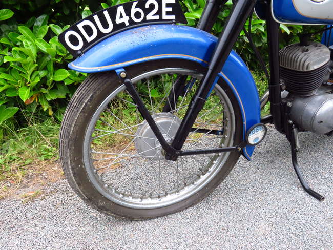 1967 BSA D10 Bantam 175cc-Sold