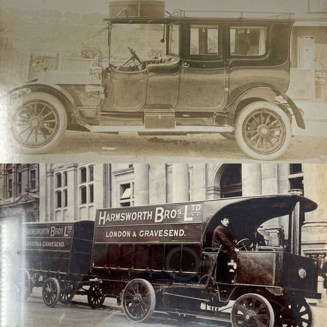 Two Original Photographs by Argent Archer c1910-Auction Lot