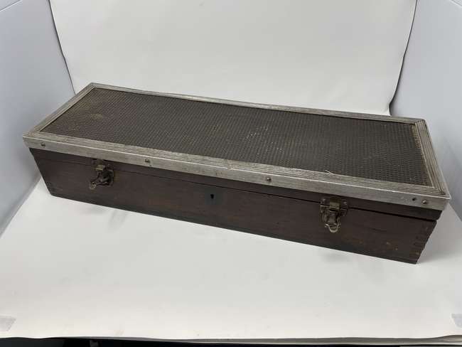 Early Vintage Running Board Box c1920s-Auction Lot