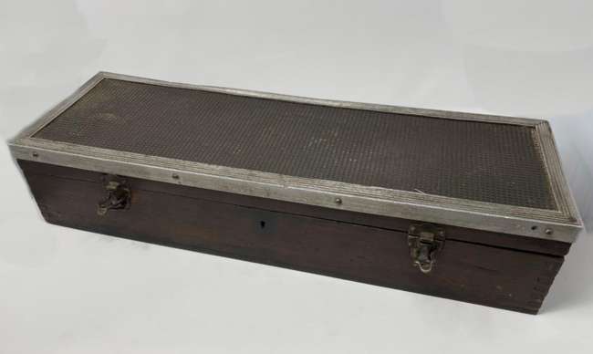 Early Vintage Running Board Box c1920s-Auction Lot