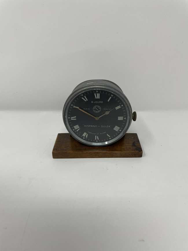 Hispano-Suiza Dashboard Clock c1920s by Jaeger Paris & Genev-Auction Lot