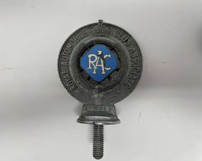 RAC Car Badge c1930s, Smokers Requisite and Belt Buckle-Sold