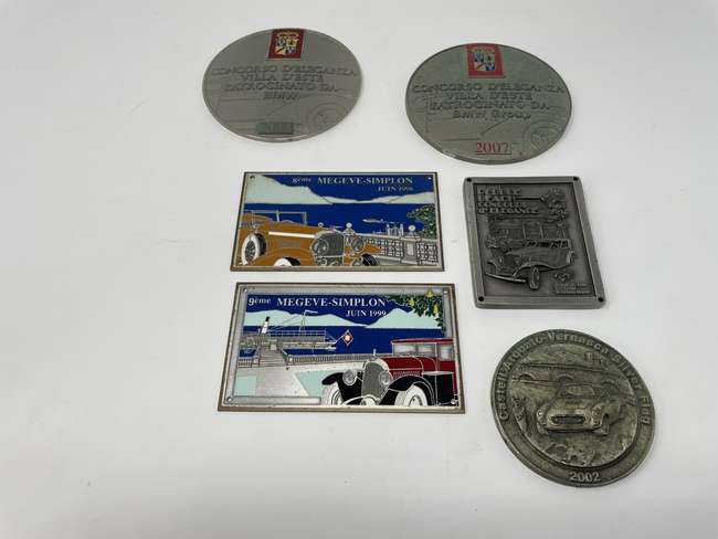 Rally Plaques -Sold
