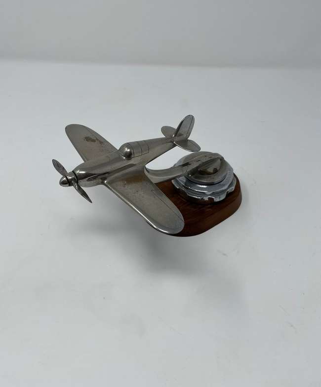Aeroplane Car Mascot c1940s -Auction Lot