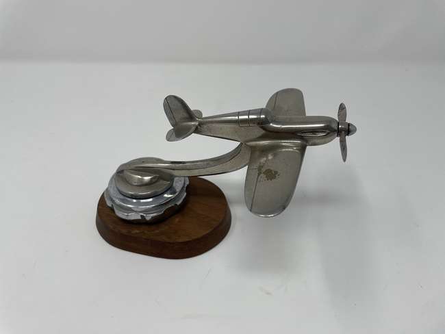 Aeroplane Car Mascot c1940s -Auction Lot