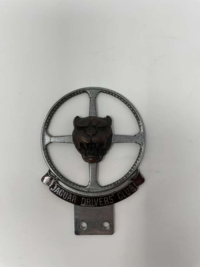 Jaguar Drivers Club Car Badge c1950s-1960s-Sold