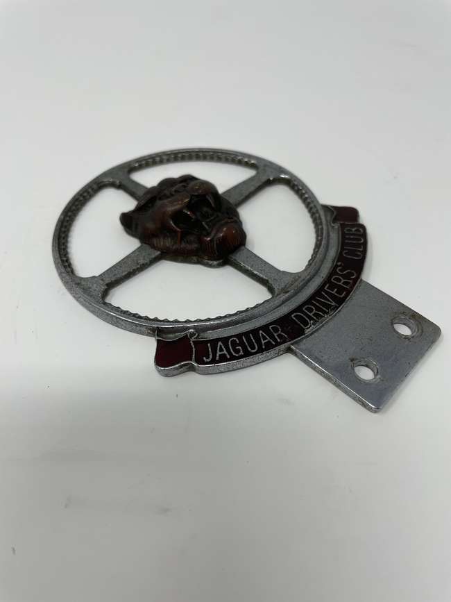 Jaguar Drivers Club Car Badge c1950s-1960s-Sold
