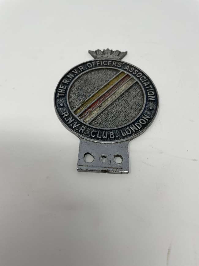 Royal Navy Services Car Badges c1950s-1960s-Sold
