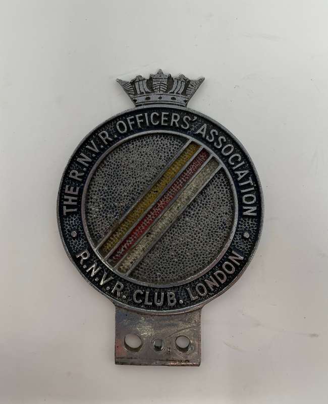 Royal Navy Services Car Badges c1950s-1960s-Sold