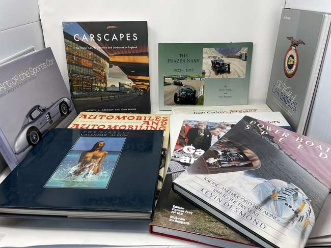 Motoring Books – A Group Of Coffee-Table Motoring Publicatio-Sold