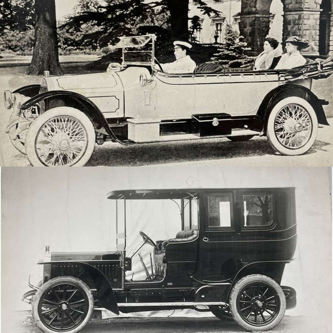 Napier Motor Cars c1908 & 1913-Sold