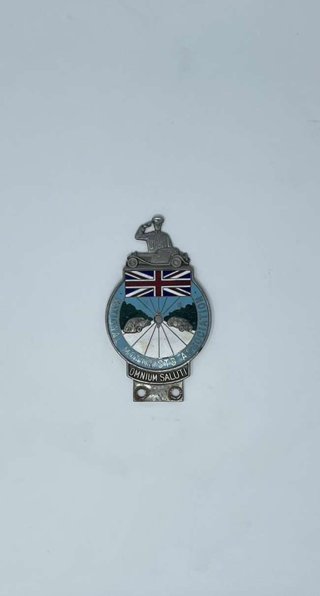 National Motorists Association Car Badge c1930s-Auction Lot