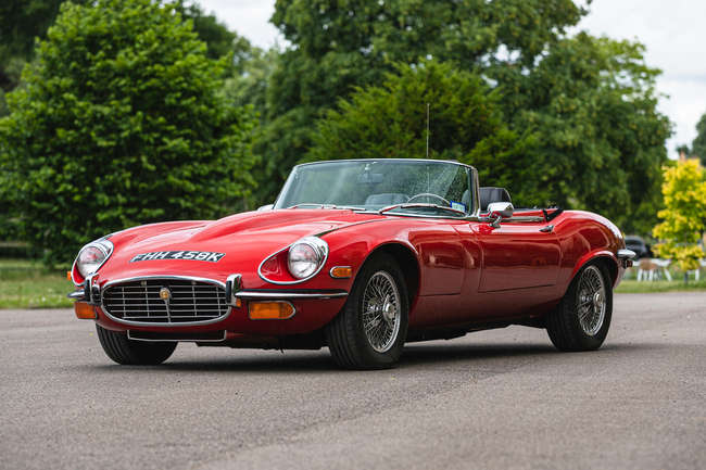 1972 Jaguar E-Type Series 3 V12 Roadster-Auction Lot