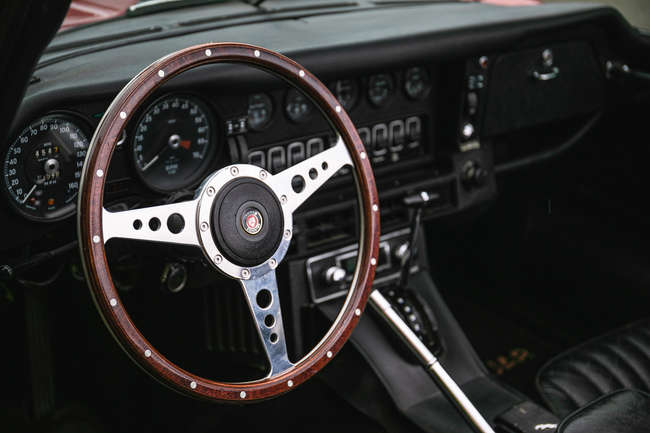 1972 Jaguar E-Type Series 3 V12 Roadster-Auction Lot