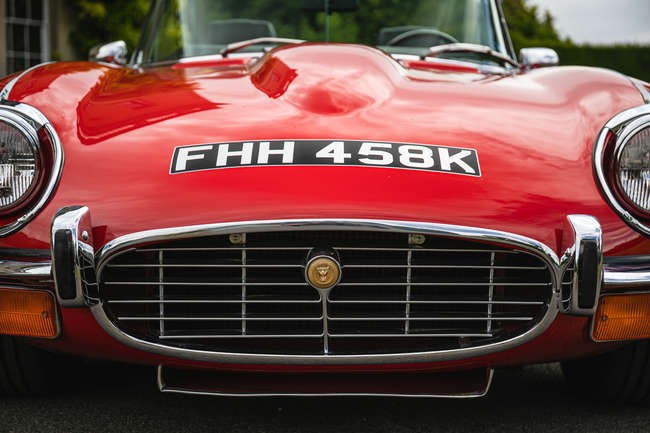 1972 Jaguar E-Type Series 3 V12 Roadster-Auction Lot