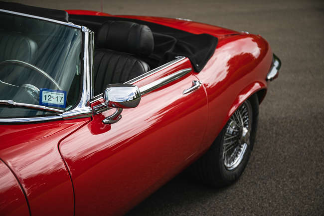1972 Jaguar E-Type Series 3 V12 Roadster-Auction Lot