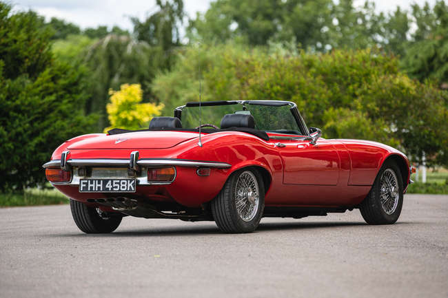 1972 Jaguar E-Type Series 3 V12 Roadster-Auction Lot