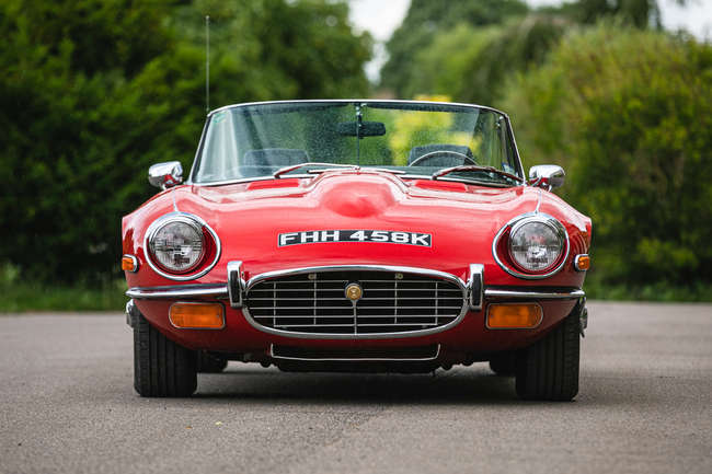 1972 Jaguar E-Type Series 3 V12 Roadster-Auction Lot