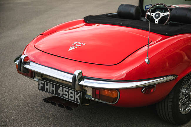 1972 Jaguar E-Type Series 3 V12 Roadster-Auction Lot