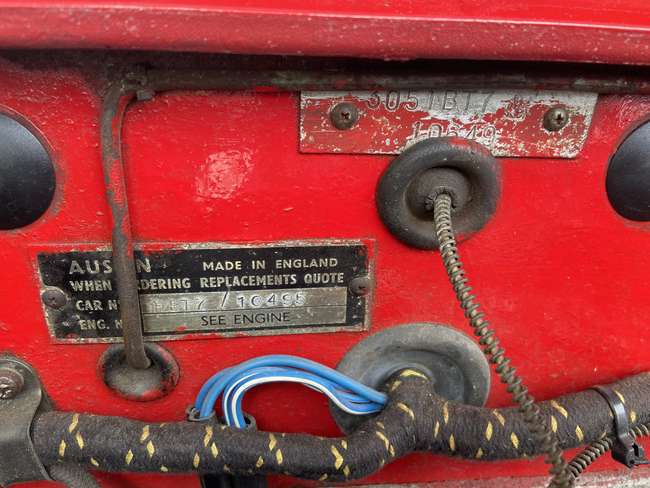 1960 Austin-Healey 3000 MkI (BT7)-Auction Lot