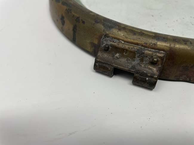 A Pair Of Cav Model E Brass Electric Headlamps*-Auction Lot