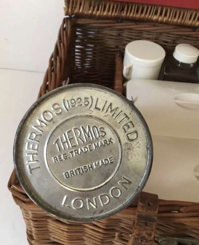 A Delightful Wicker Picnic Case by Coracle -Sold
