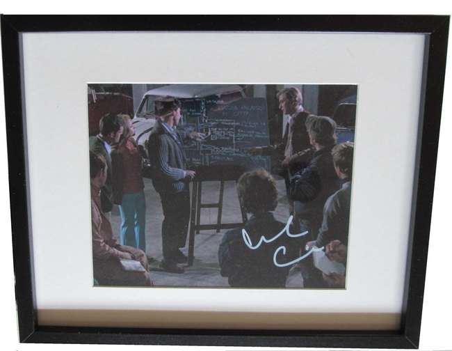 'The Italian Job' framed photograph signed by Sir Michael Ca-Sold