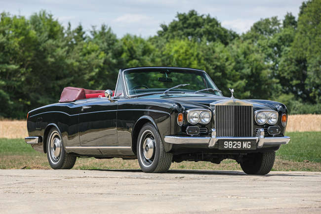 1973 Rolls-Royce Corniche Convertible - Ex-Maurice Gibb-Sold