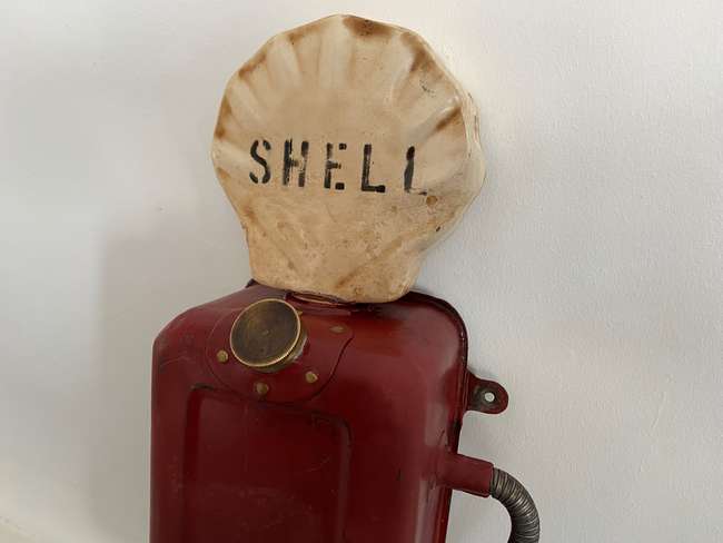 A Novelty Oil/Fuel Container Marked 