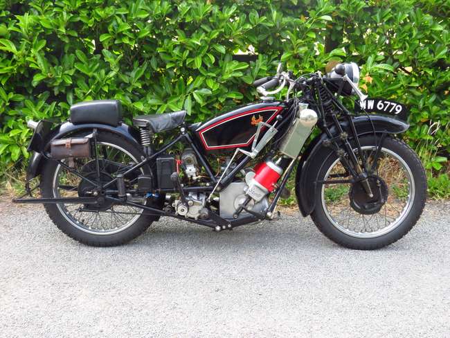1928 Scott Flying Squirrel 596cc-Sold