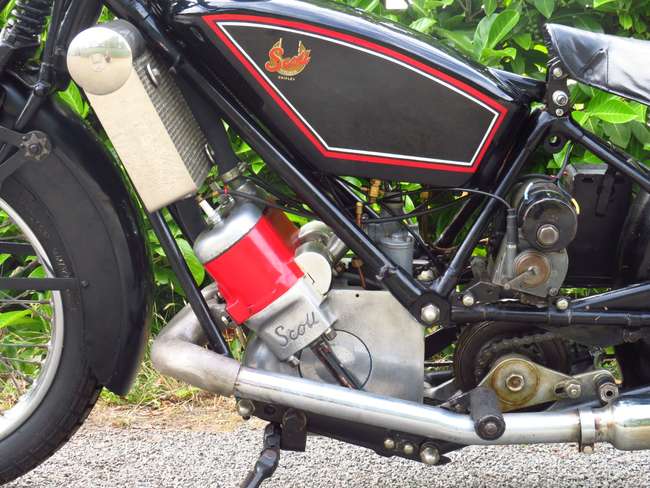 1928 Scott Flying Squirrel 596cc-Sold
