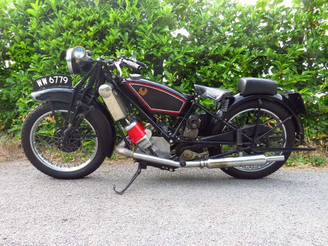 1928 Scott Flying Squirrel 596cc-Sold
