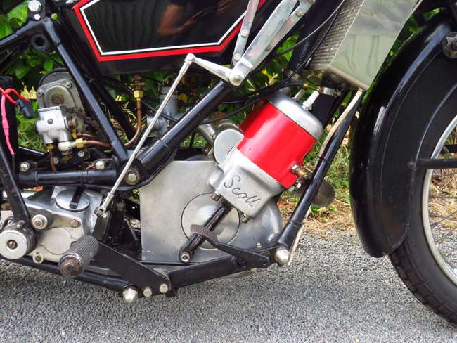 1928 Scott Flying Squirrel 596cc-Sold